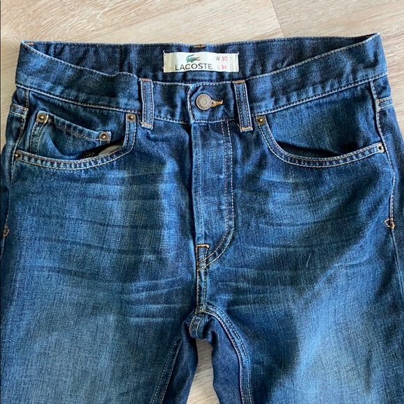 Lacoste Other - LACOSTE Mens Devanlay Blue Jeans EUC W30 L34 US 30